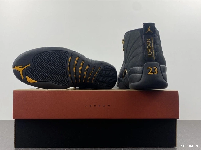 Kicktheory CT8013-071 Taxi Jordan 12 Air Black 0802